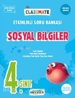 4. Sınıf Classmate Sosyal Bilgiler Etkinlikli Soru Bankası
