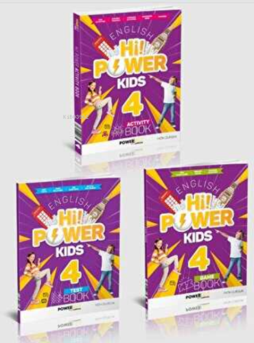 4.Sınıf Hi! Power İngilizce Seti (3 Kitap) | Kolektif | Model Eğitim Y