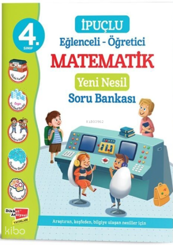 4. Sınıf İpuçlu Matematik Yeni Nesil Soru Bankası | Kolektif | Dikkat 