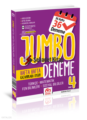 4.Sınıf Jumbo Tüm Dersler Deneme
