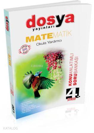 4. Sınıf Matematik Konu Anlatımlı Soru Bankası | Komisyon | Dosya Yayı