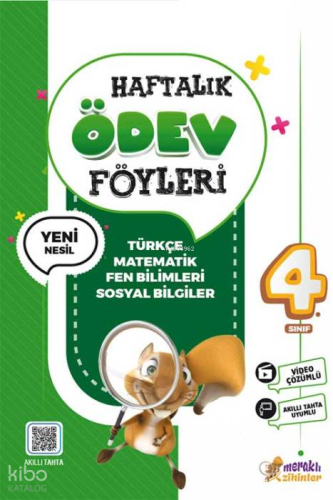 4. Sınıf Meraklı Ödev Föyü | Kolektif | Meraklı Zihinler Yayınları