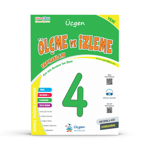 4.SINIF Eğitim Seti | Komisyon | Üçgen Yayıncılık