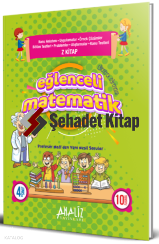 4.Sınıf Prof. Mati İle Eğlenceli Matematik Konu Anlatımı (10 Fasikül)***Yeni Ürün***