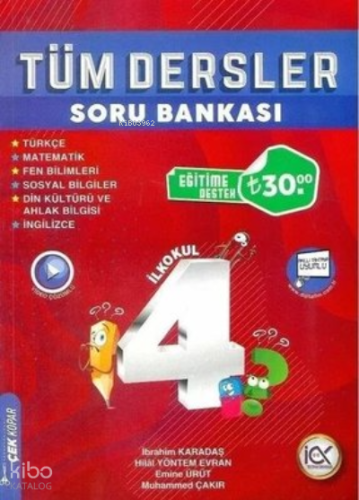 4.Sınıf S.B. Tüm Dersler - 2022 | Kolektif | İlk Önce Yayınları (Bayil