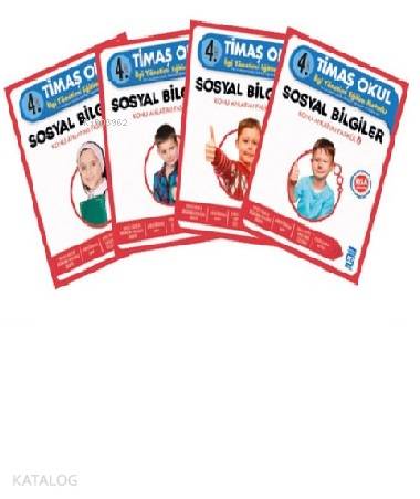 4. Sınıf Sosyal Bilgiler Konu Anlatımı (4 Kitap Fasikül) | Celal Akbaş