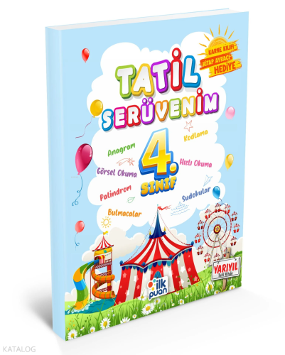 4. Sınıf Tatil Serüvenim Yarıyıl Tatil Kitabı
