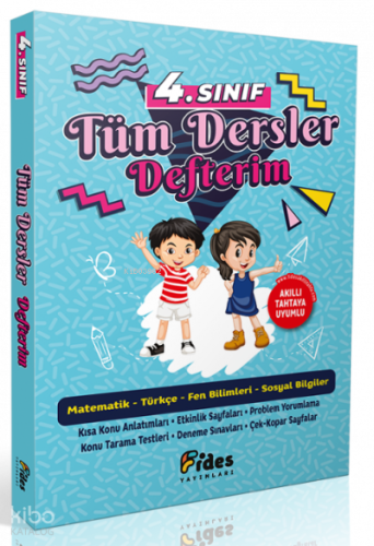 4.Sınıf Tüm Dersler Defterim