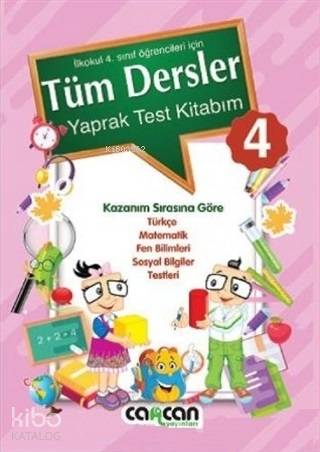 4. Sınıf Tüm Dersler Yaprak Test Kitabım