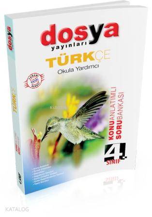 4. Sınıf Türkçe Konu Anlatımlı Soru Bankası | Komisyon | Dosya Yayınla