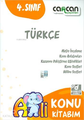 4. Sınıf Türkçe Konu Kitabım