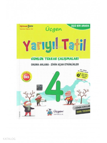 4. Sınıf Yarıyıl Tatil Günlük Tekrar Çalışmaları