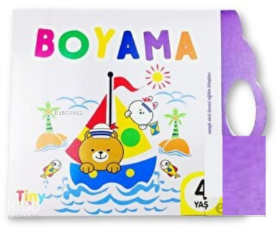 4 Yaş Çantalı Boyama