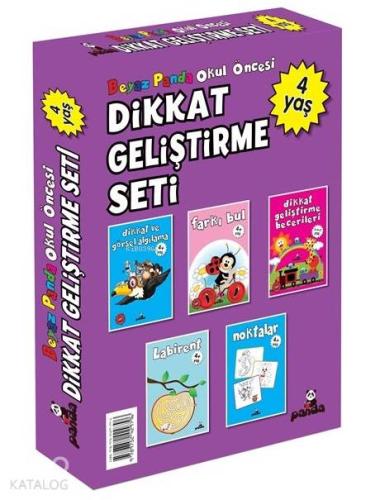 4 Yaş Dikkat Geliştirme Seti