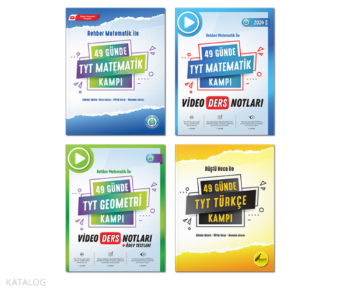 49 Günde TYT Kamp Kitapları - 400 Kitaplık Set Yüzde 10 Prim Hediyeli