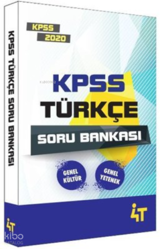 4T 2020 Kpss Türkçe Soru Bankası