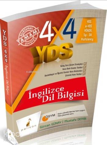 4x4 YDS Seti İngilizce Dilbilgisi