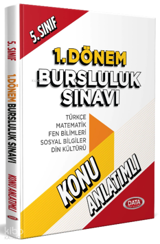 5. Sınıf 1. Dönem Bursluluk Sınavı Konu Anlatımlı