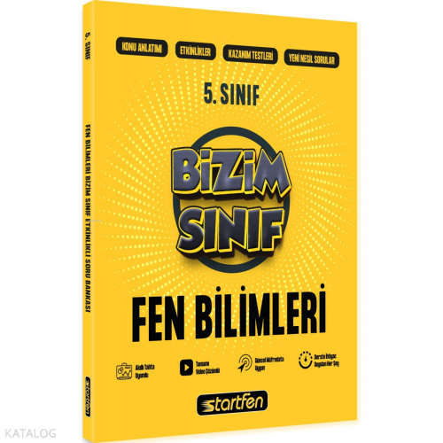 5. Sınıf Bizim Sınıf Fen Bilimleri Etkinlikli Soru Bankası | Kolektif 