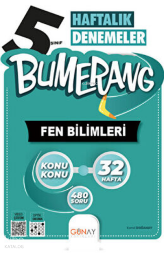 5. Sınıf Bumerang 32 Haftalık Fen Bilimleri Denemeleri