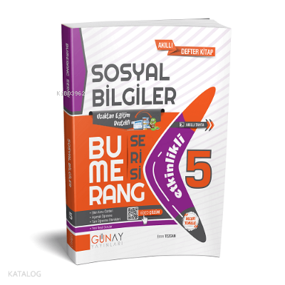5. Sınıf Bumerang Sosyal Bilgiler Etkinlikli