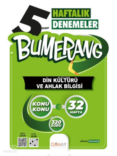 5. Sınıf Din Kültürü Bumerang Deneme
