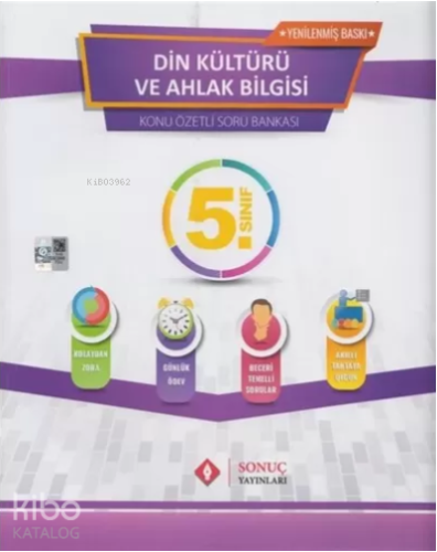5.Sınıf Din Kültürü Ve Ahlak Bilgisi Set | Kolektif | Sonuç Yayınları 