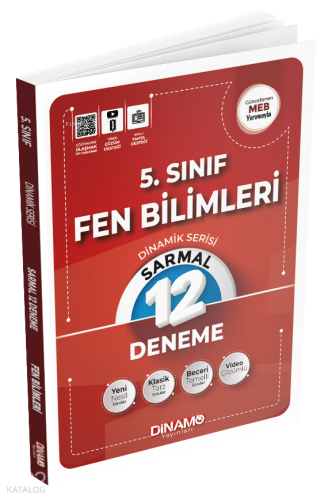5. Sınıf Fen Bilimleri 12 Li Sarmal Deneme | Kolektif | Dinamo Yayınla