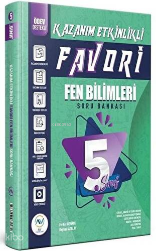 5.Sınıf Fen Bilimleri Favori Soru Bankası | Kolektif | Av Yayınları (B