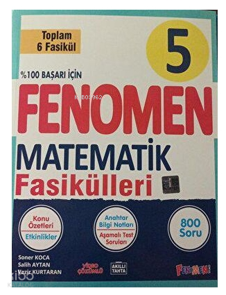 5. Sınıf Fenomen Matematik Fasikülleri