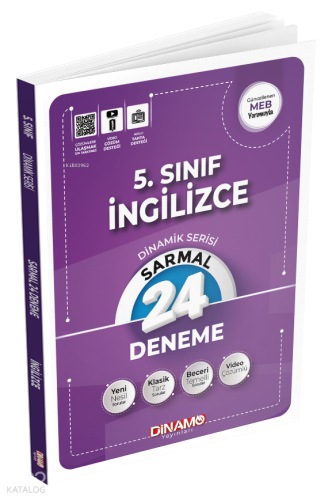 5. Sınıf İngilizce 24 Lü Sarmal Deneme