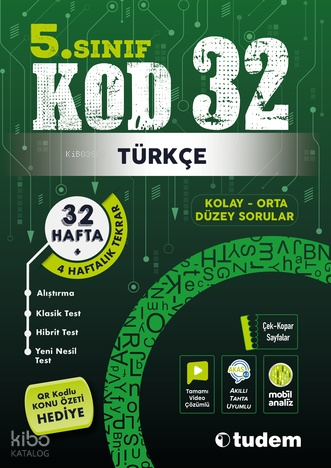 5. Sınıf KOD 32 Türkçe
