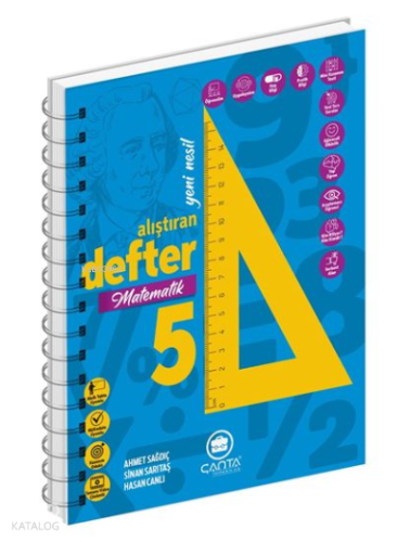 5. Sınıf Matematik Alıştıran Defter | Kolektif | Çanta Yayınları