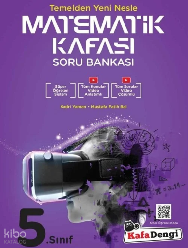5.Sınıf Matematik Kafası Soru Bankası (Tümü Video Çözümlü)