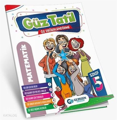 5.Sınıf Matematik Matematik Güz Tatil Kitabı