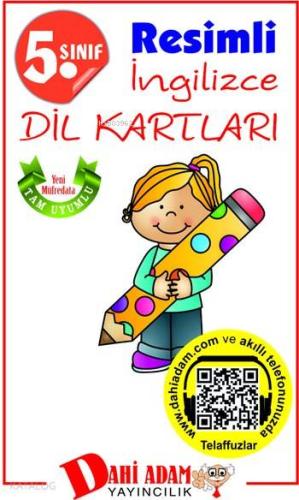 5. Sınıf Resimli İngilizce Dil Kartları | Kolektif | Dahi Adam Yayınla
