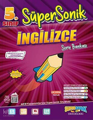 5. Sınıf Süpersonik İngilizce Soru Bankası