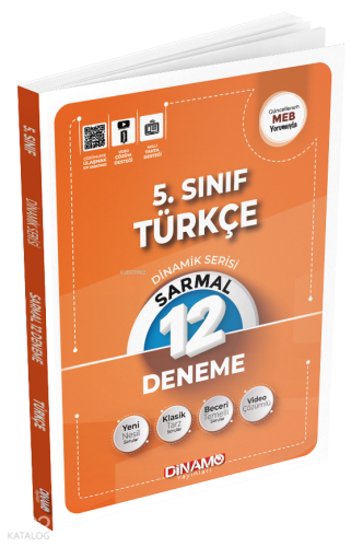 5. Sınıf Türkçe 12 Li Sarmal Deneme