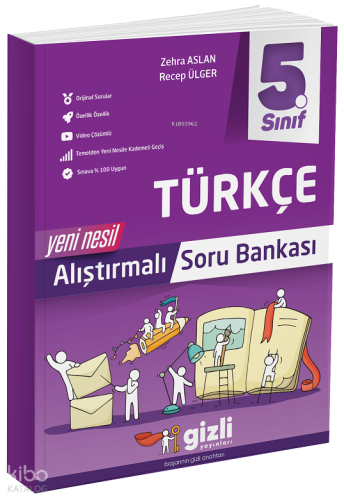 5.Sınıf Türkçe Alıştırmalı Soru Bankası
