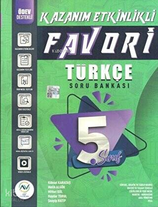 5.Sınıf Türkçe Favori Soru Bankası | Kolektif | Av Yayınları (Bayilik)