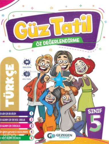 5.Sınıf Türkçe Türkçe Güz Tatil Kitabı