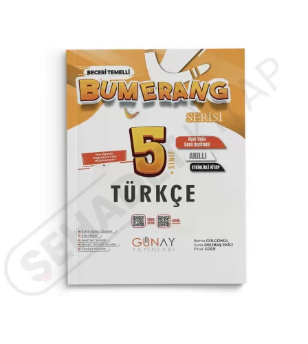 5. Sınıf Bumerang Eğitim Seti 3 Kitap | Kollektif | Günay Yayıncılık