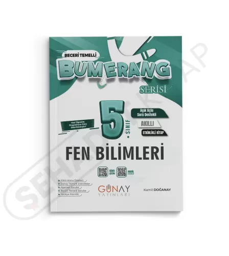 5. Sınıf Bumerang Eğitim Seti 3 Kitap | Kollektif | Günay Yayıncılık