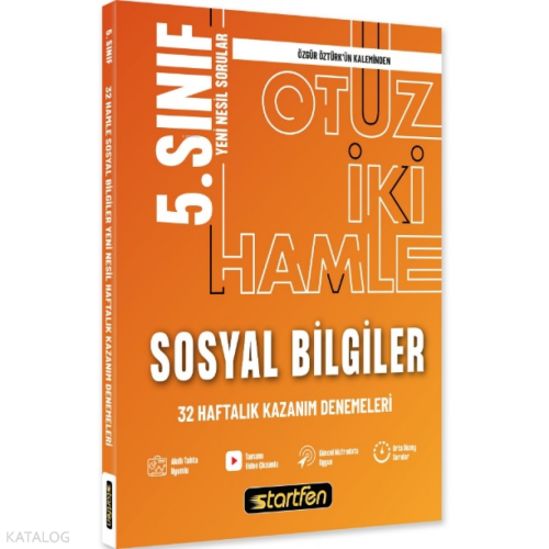 5. Sınıfsosyal Bilgiler 32 Deneme Haftalık Kazanım Denemeleri