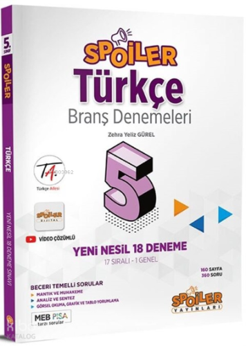 5.Spoıler Brans Turkce Deneme | Kolektif | Spoiler Yayınları (Hazırlık