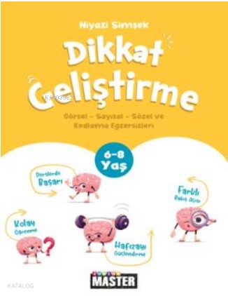 6-8 Yaş Junior Master Dikkat Geliştirme Egzersizleri