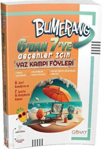 6`dan 7`ye Bumerang Yaz Kampı Föyleri