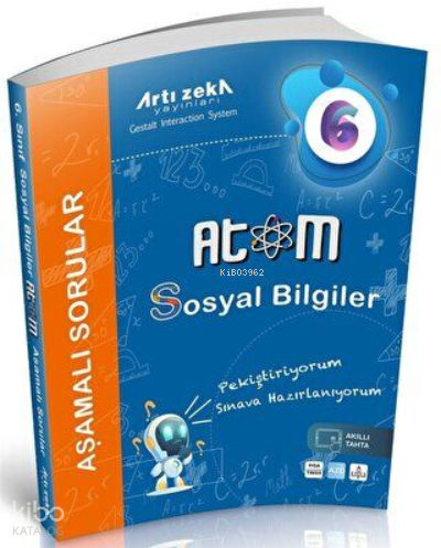 6.Sınıf Atom Beceri Temelli Sosyal Bilgiler Aşamalı Sorular