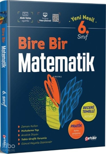6.Sınıf Birebir Matematik | Kolektif | Artıbir Yayınları