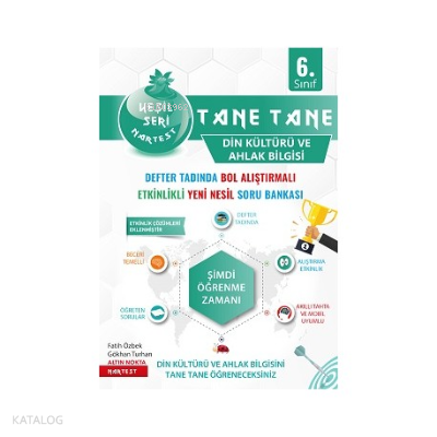 6. Sınıf Defter Tadında Tane Tane Din Kültürü Ve Ahlak Bilgisi